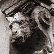 A grotesque : Click to enlarge A grotesque