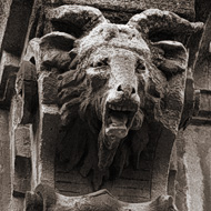 A grotesque : Click to enlarge A grotesque